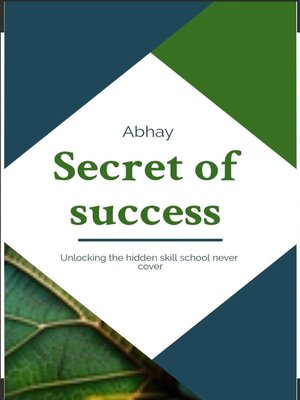 cover image of Secret of success